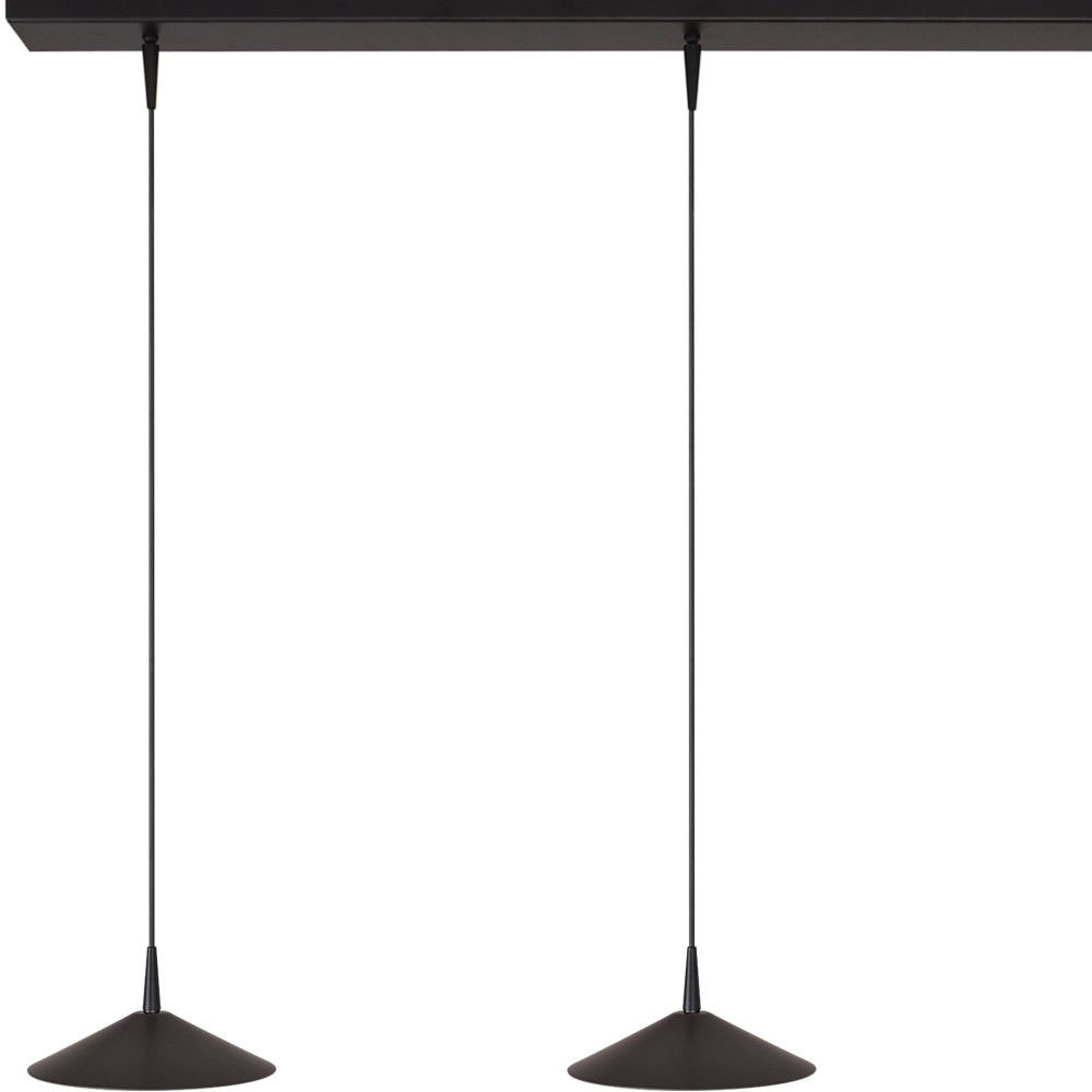 Lampe pendante à 3 lampes Ceppo noir Ø 18cm Masterlight 8718121350875