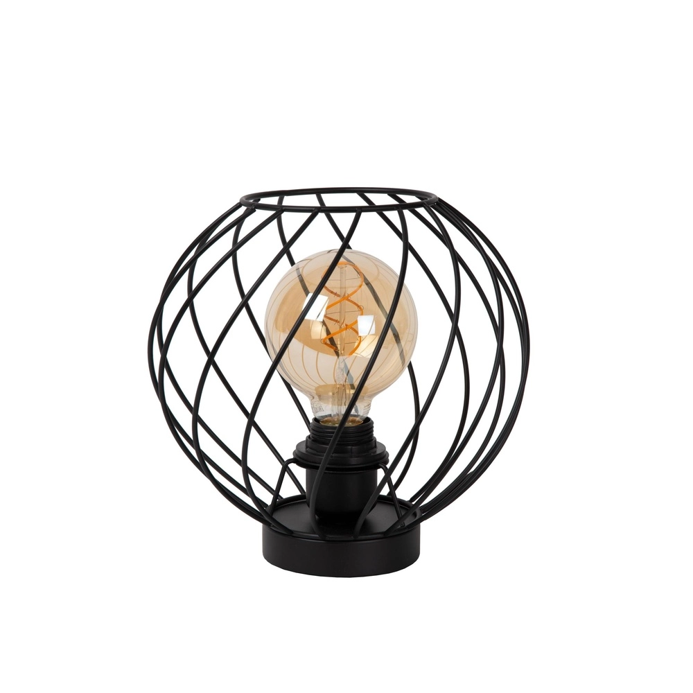 Lampe de table Danza Ø 25cm noir