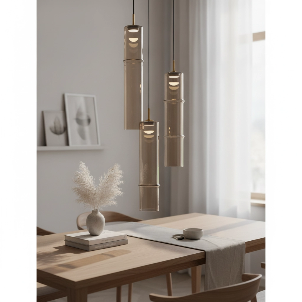 Suspension unique Sano Or 3 lumières