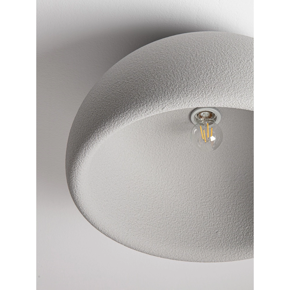 Lampe de plafond moderne Davo gris Ø 50cm Lyora 5212017495730