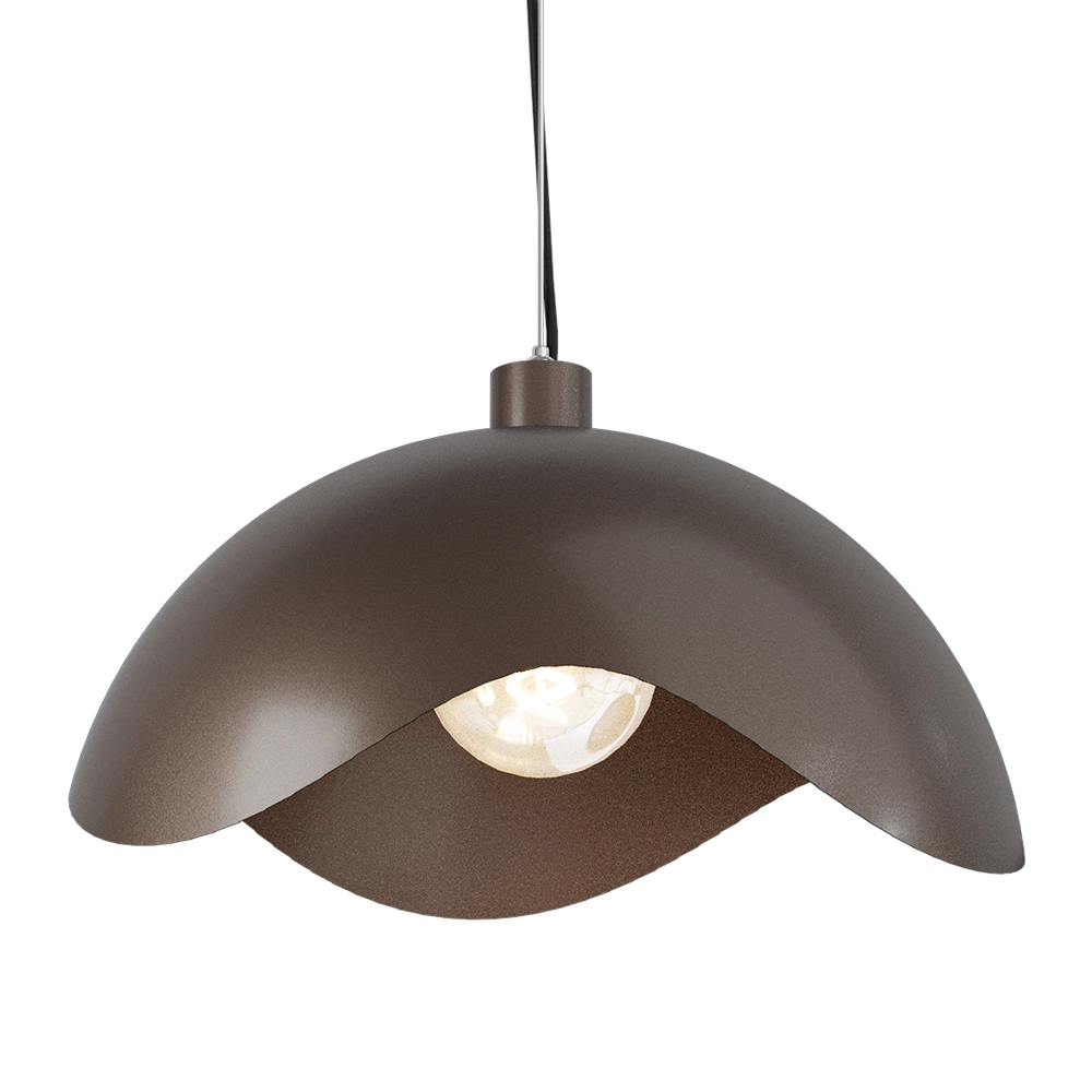 Lampe pendante de conception Volta Ø50cm - ondulé - cacao Masterlight 8718121395494