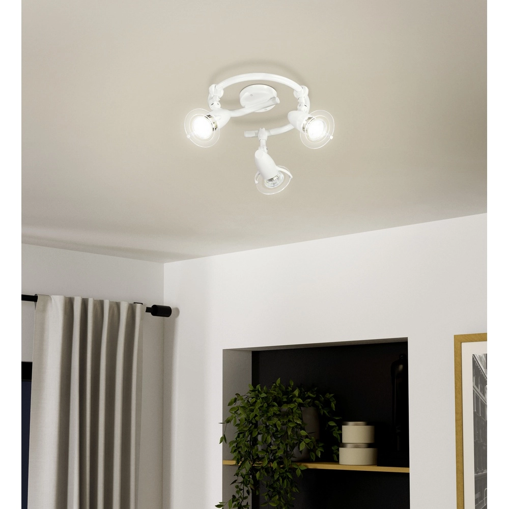 Emplacement monté en surface Pocket 1 Blanc à 3 lumières Eglo 9002759137144