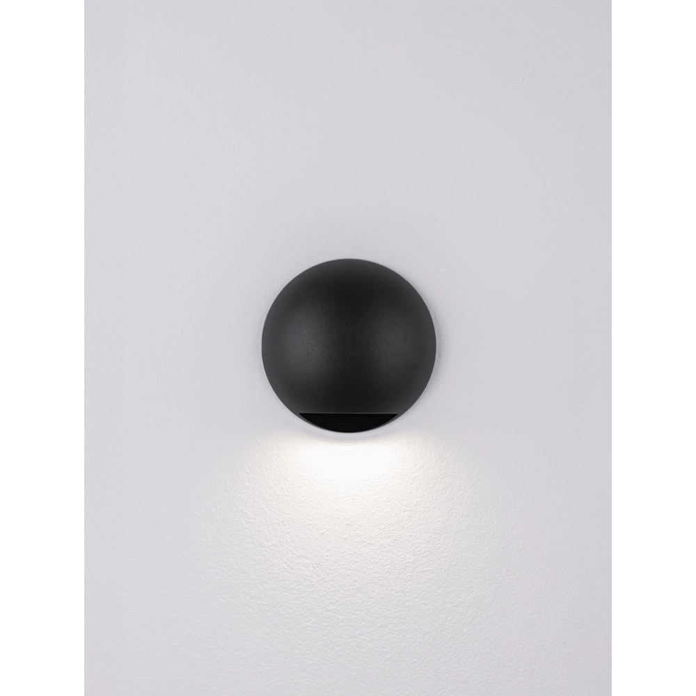 Applique murale Passo Simple, Noir Lyora 5212017478627