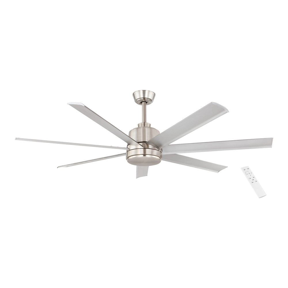 Ventilateur de plafond Azar 60 152cm gris métallisé