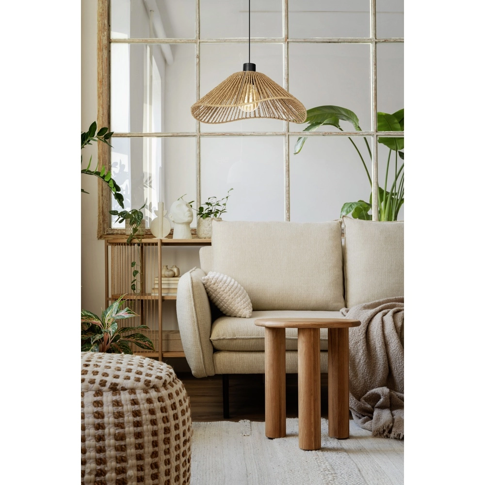 Lampe suspendue à corde Lavister Ø 39cm Eglo 9002759440725