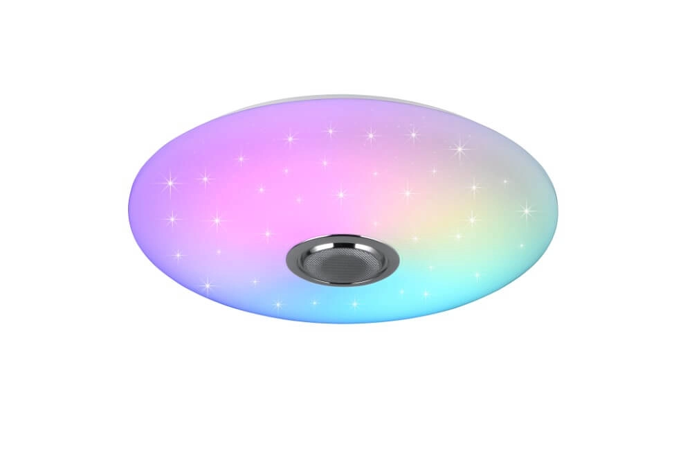 Plafonnier Musica Ø 60cm effet étoile Trio 4017807619560