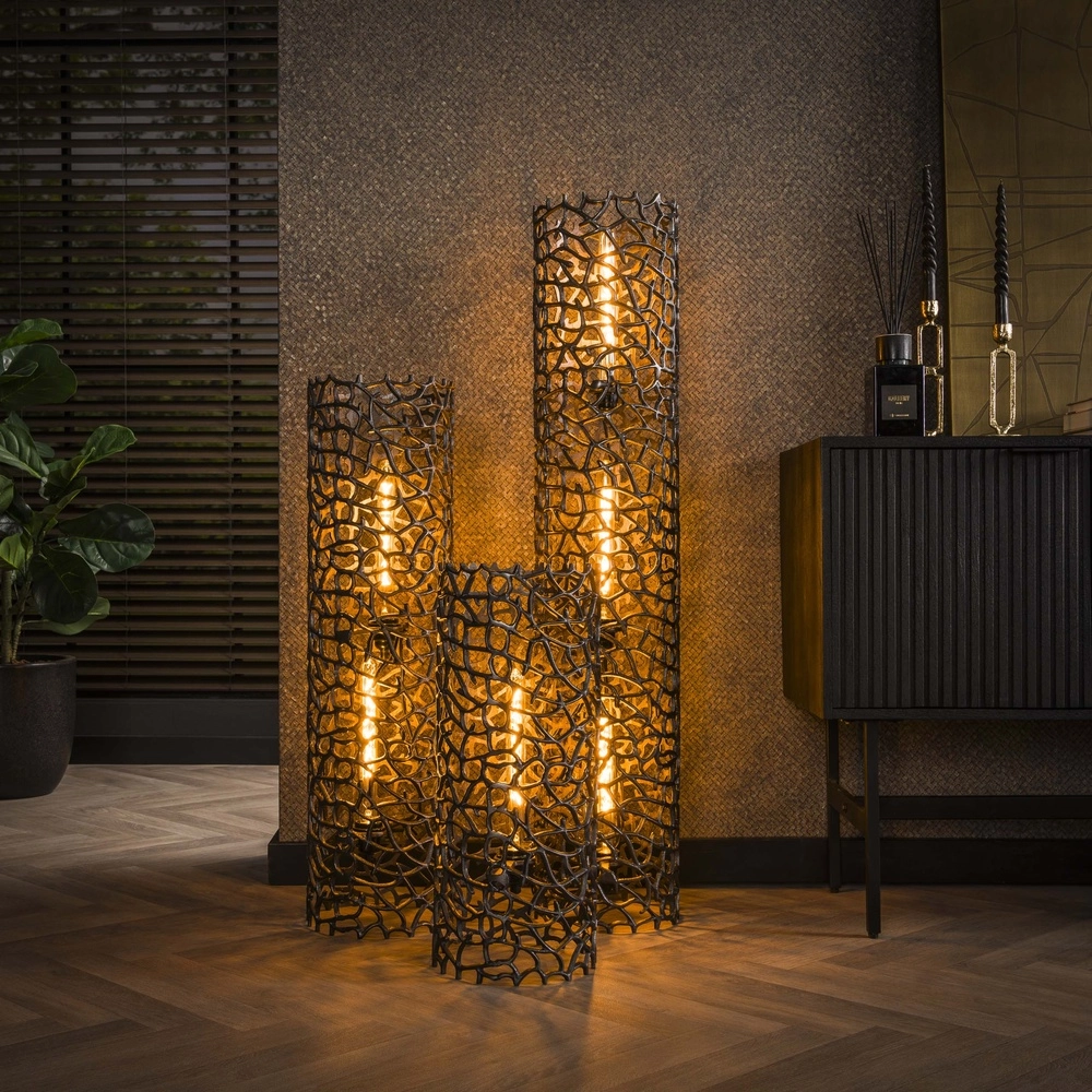 Lampadaire moderne Weaver 122cm - 3x E27