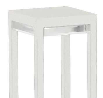 Lampe de terrasse LED Poast 70 cm - blanc Albert 4007235822809