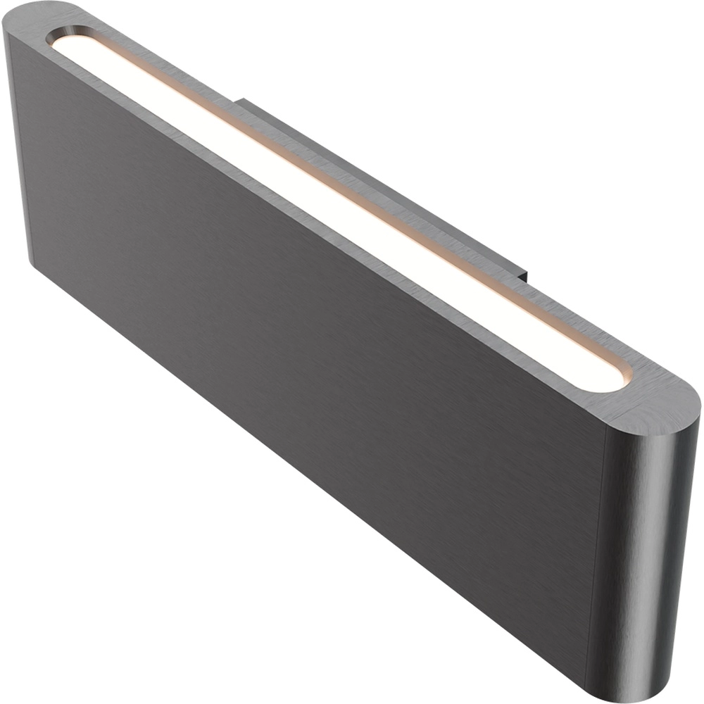 Spot mural moderne Atina 34cm nickel Masterlight 8718121385051