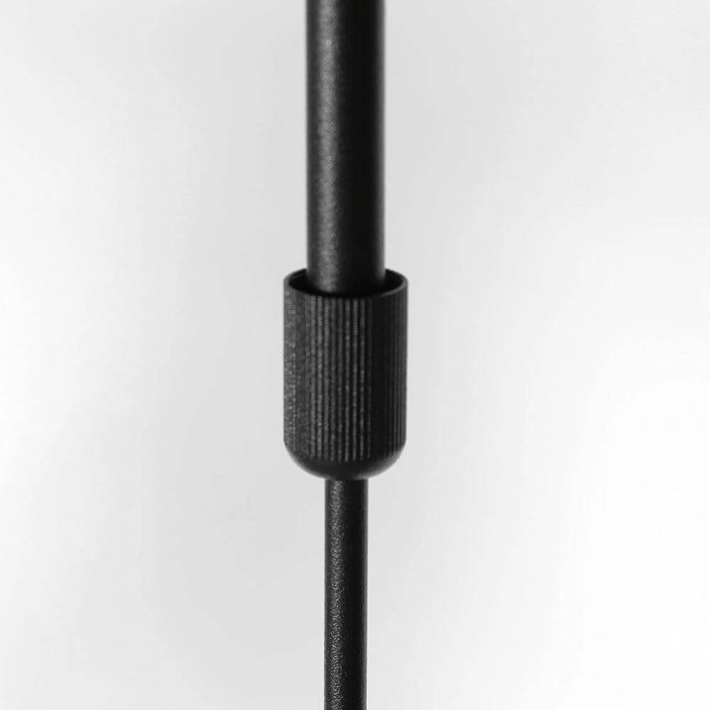 Suspension 3 lumières Vidrio noir avec verre ambré Steinhauer 8712746173727