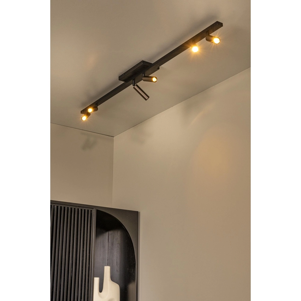 Projecteur de plafond Keoni 6-café brun clair Lucide 5411212094162