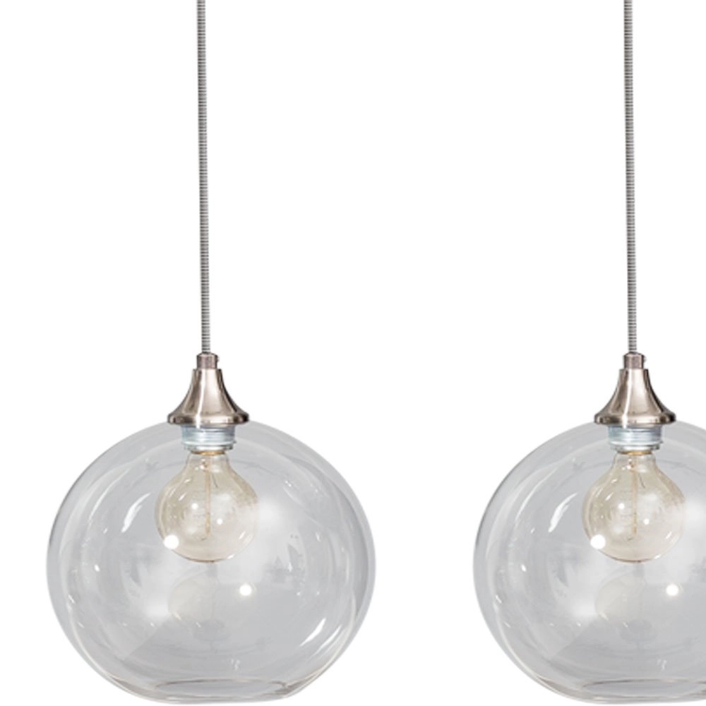 Lampe à suspension robuste Calvello Gris métallisé à 4 lumières ETH 8719075182499