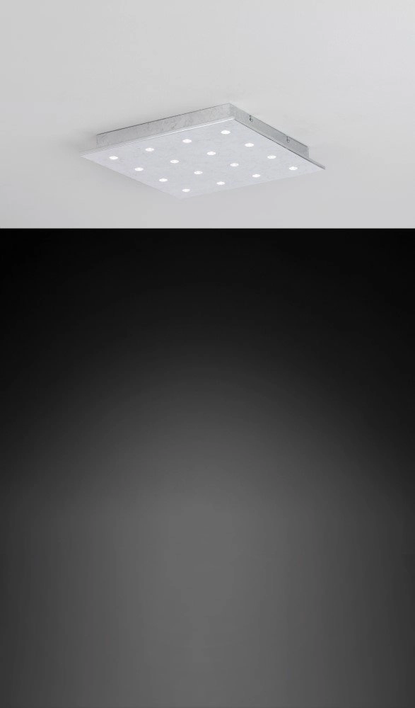 Plafonnier design Vezeno 1 argent 37cm Stars of Light 9002759390730