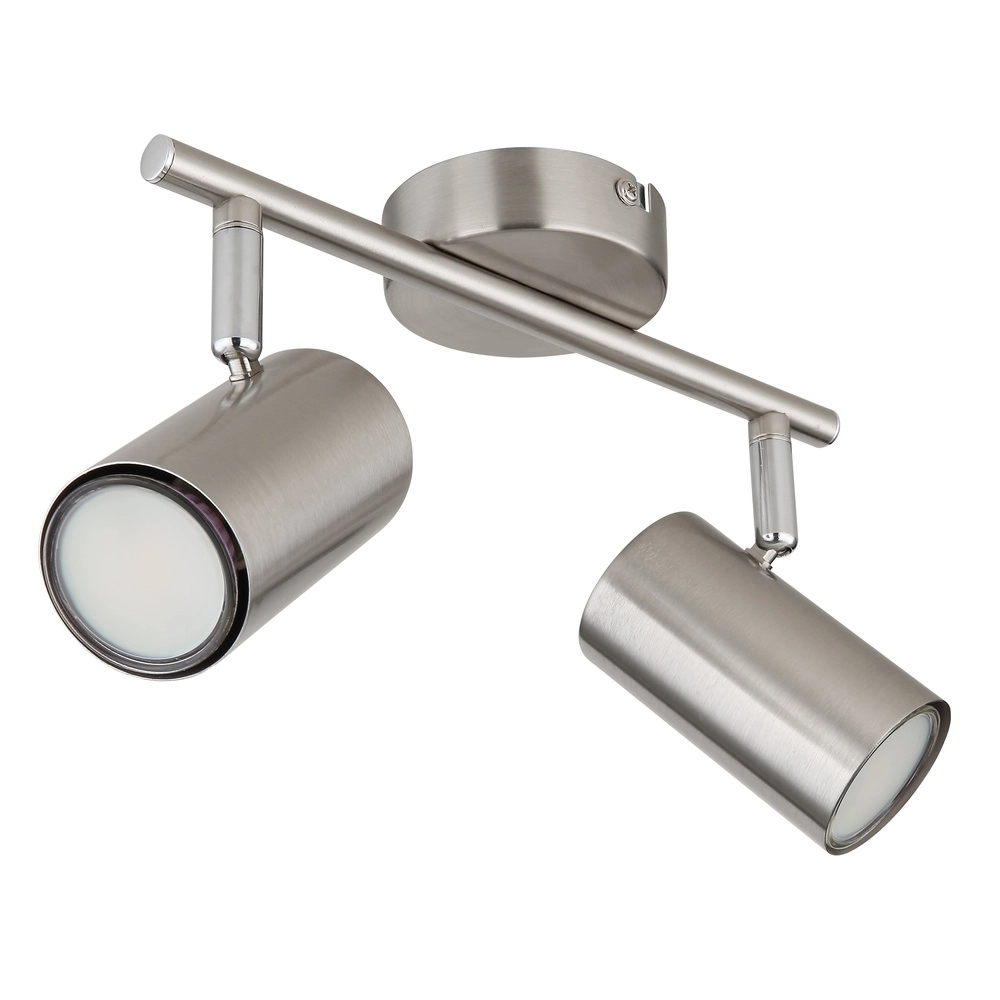 Lampe de plafond à deux lumières Allvi nickel Globo 9007371457762