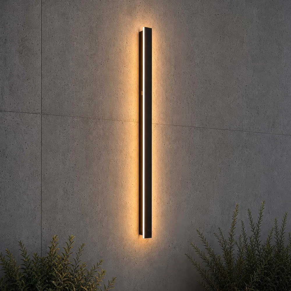 Lampe murale de conception Black Line Noir 90cm Searchlight 5,05342E+12