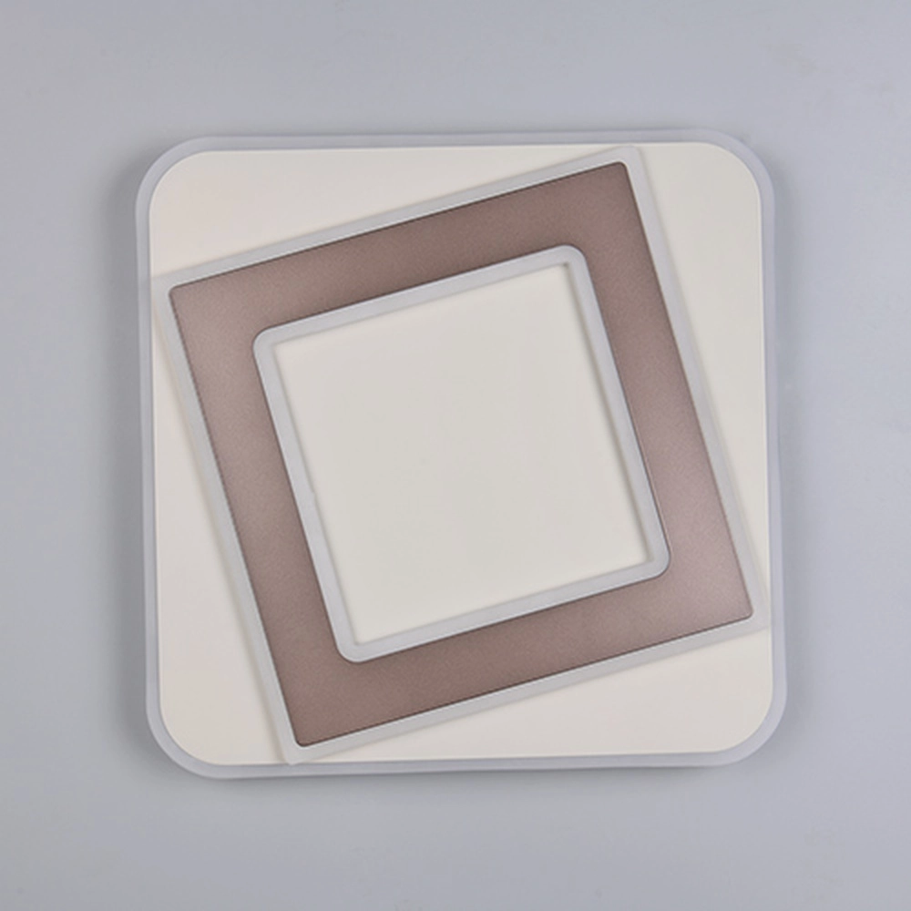 Lampe de plafond Yomi marron moka carré Trio 4017807704273