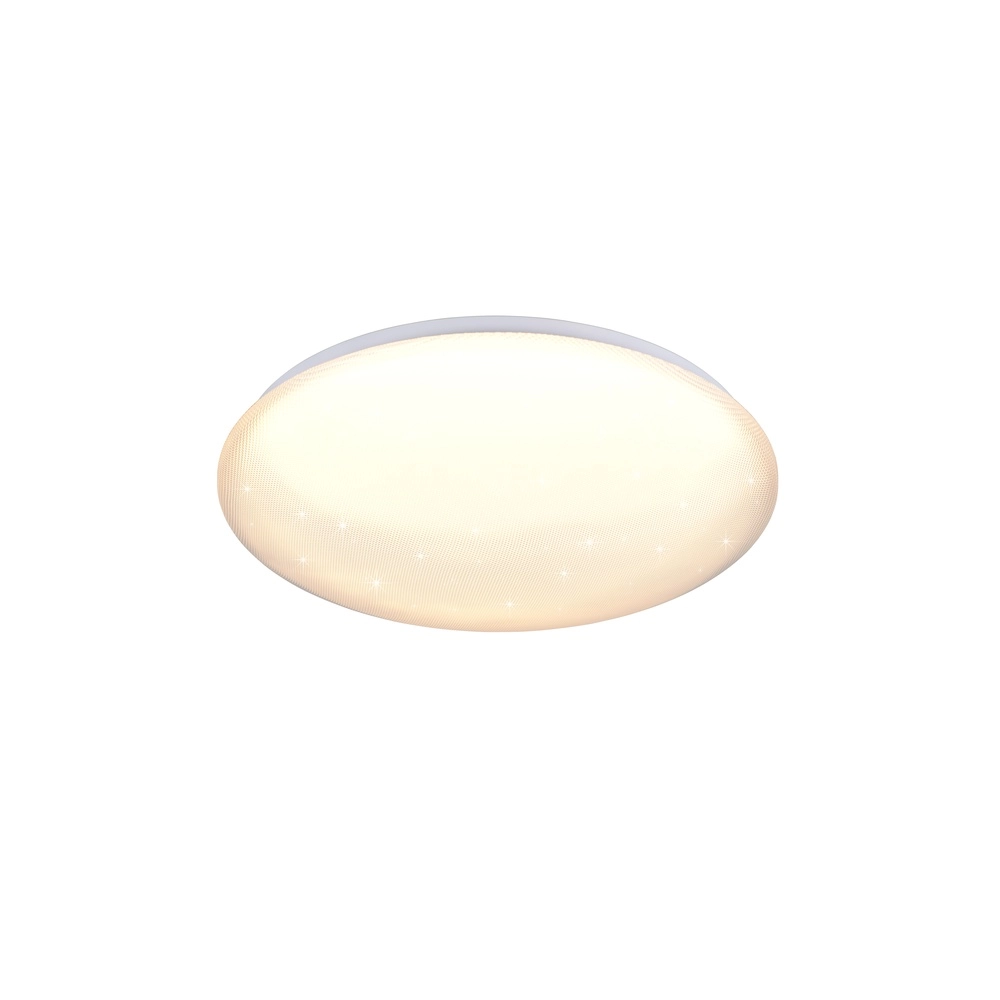 Éclairage de plafond Leno blanc Ø 48cm