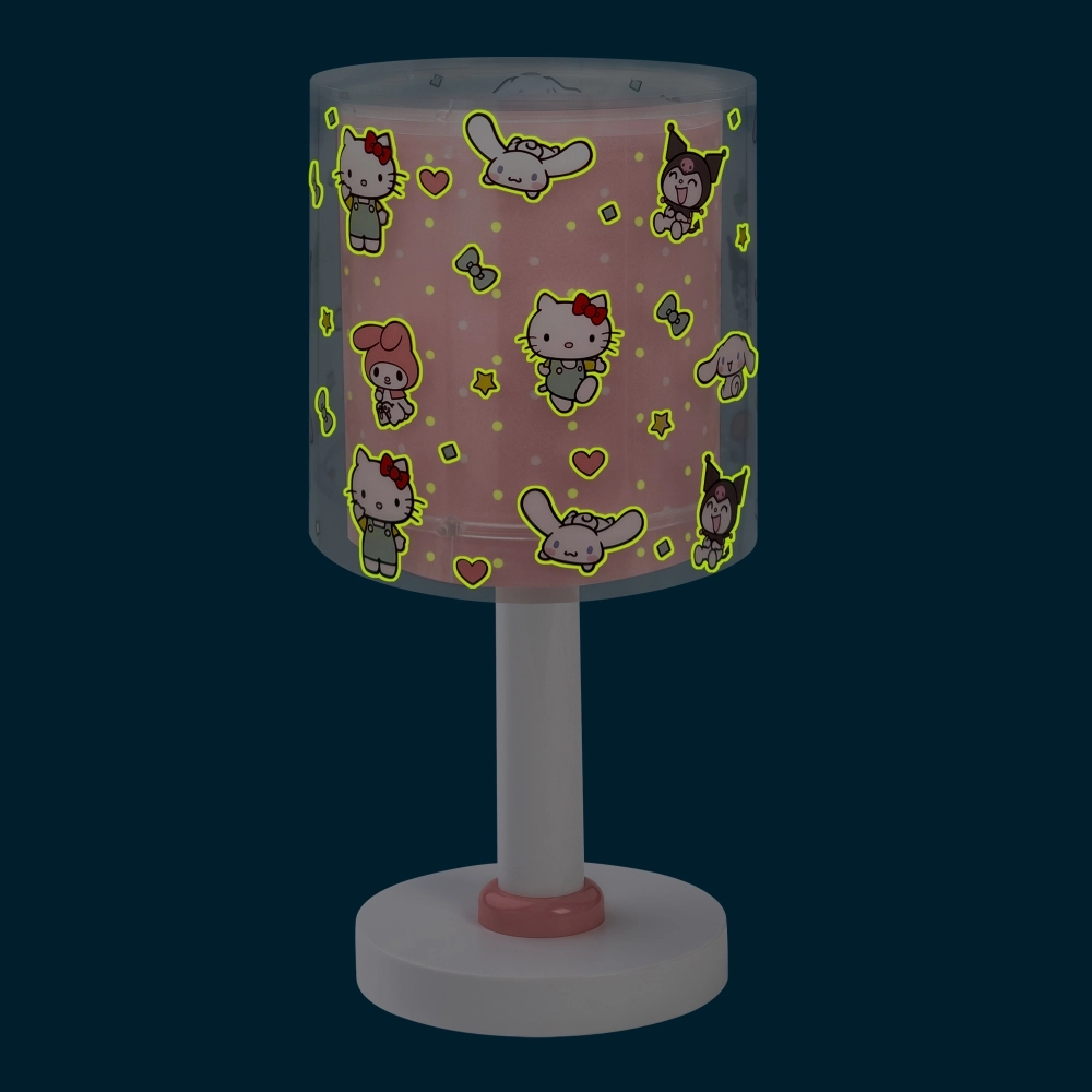 Lampe de table Hello Kitty & Friends rose Dalber 8420406412511