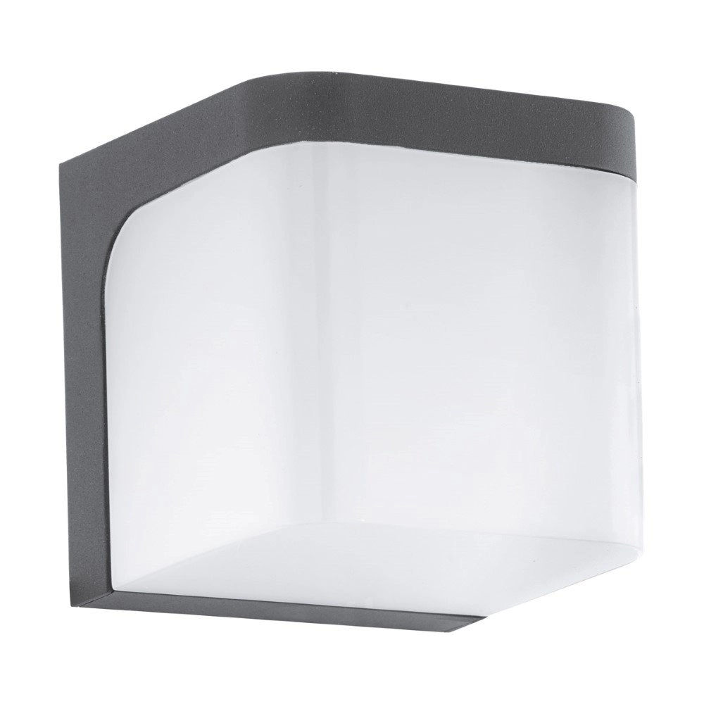 LED Lampe d'extérieur Jorba noir avec du blanc
