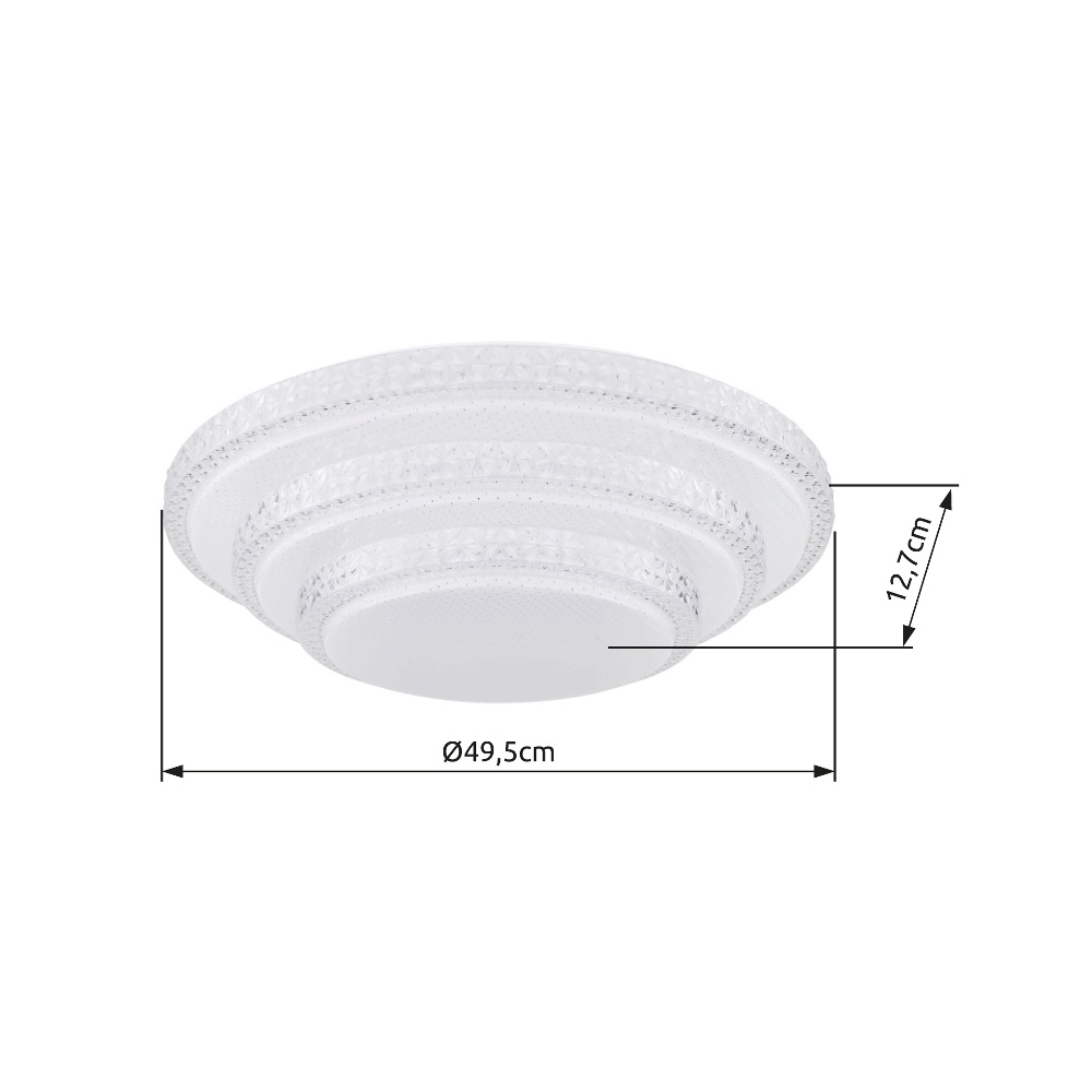 Lampe de plafond Magnifique Blanc Globo 9007371398836