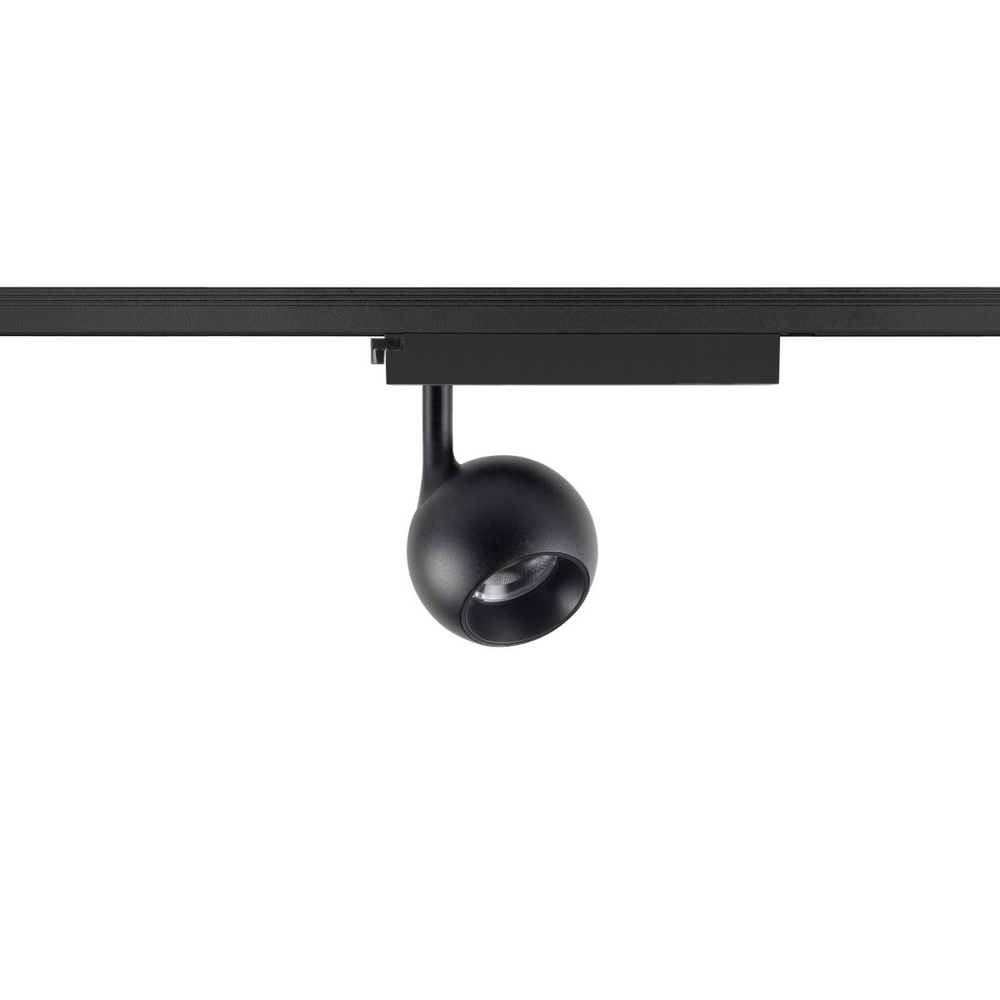 Spot ferroviaire Light Eye 2.0 1 phase noire 2700K SLV 4024163315760