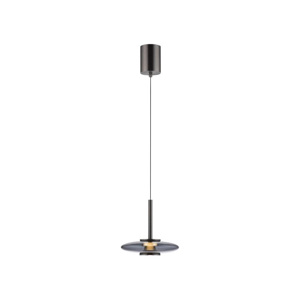 Lampe suspendue design Pure Vitrum gris Paul Neuhaus 4012248383957
