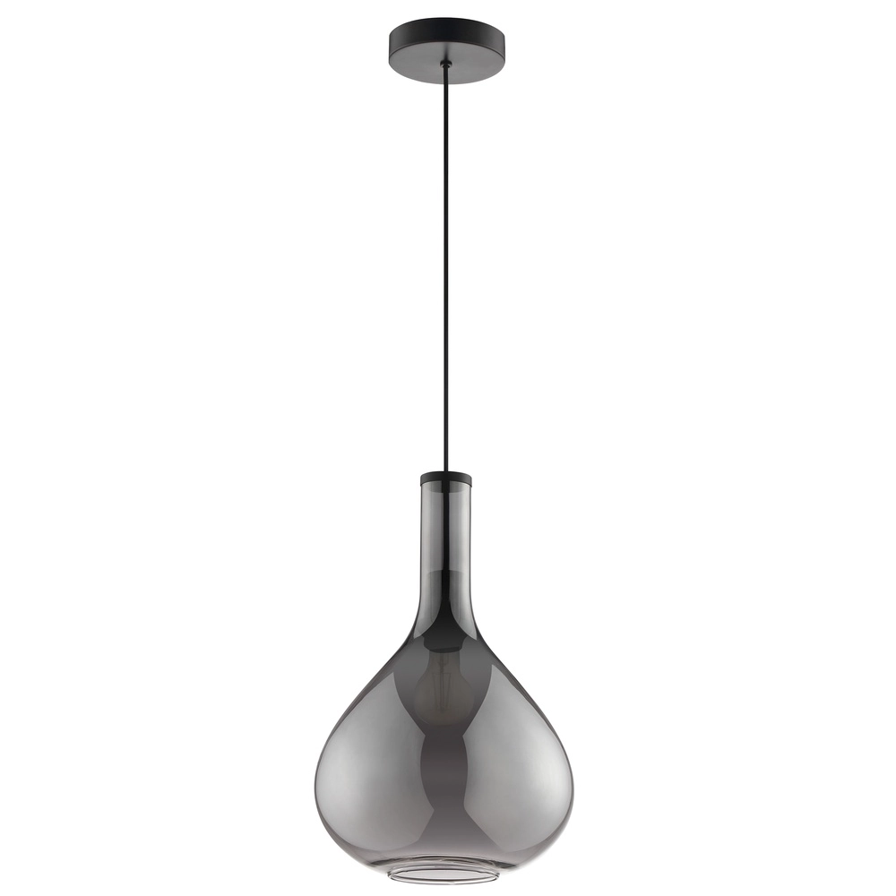 Lampe pendante de conception Sander Ø 25cm noir Brilliant 4004353476860