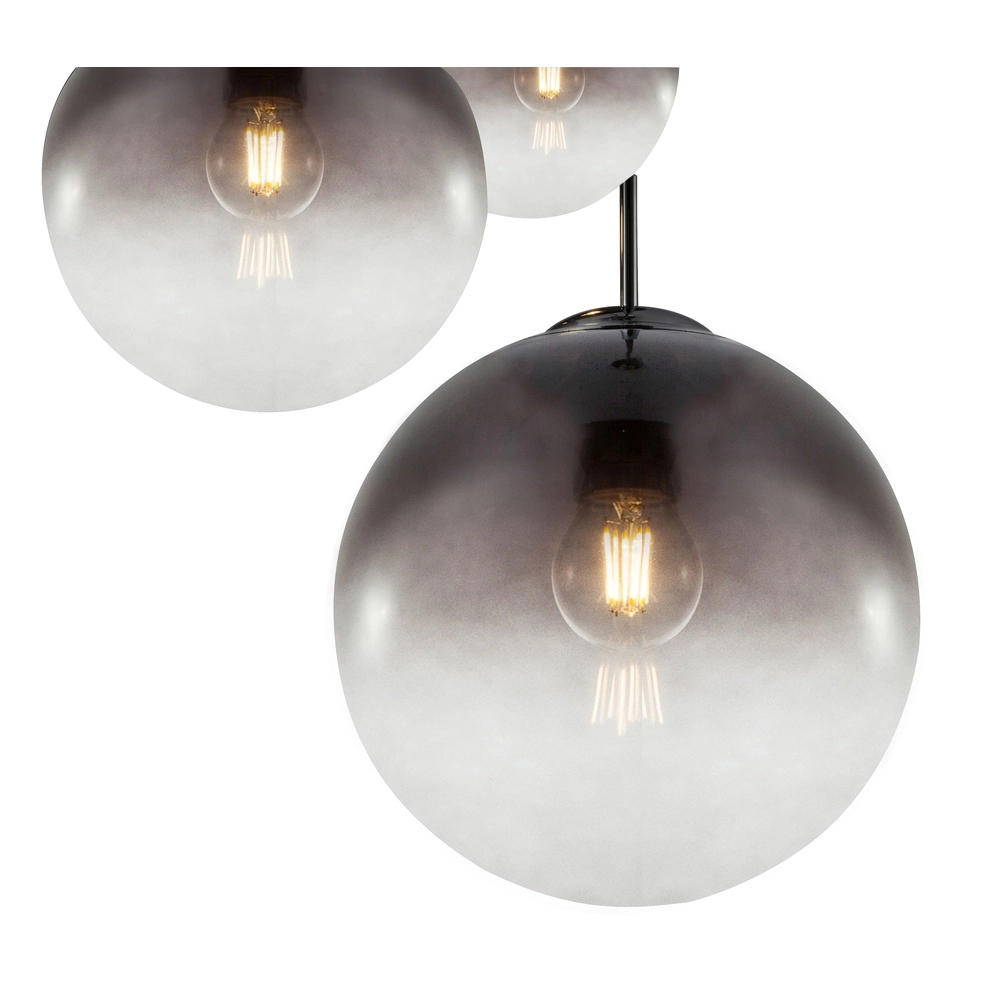 Lampe pendante à 3 lampes Varus Chrome Globo 9007371377473