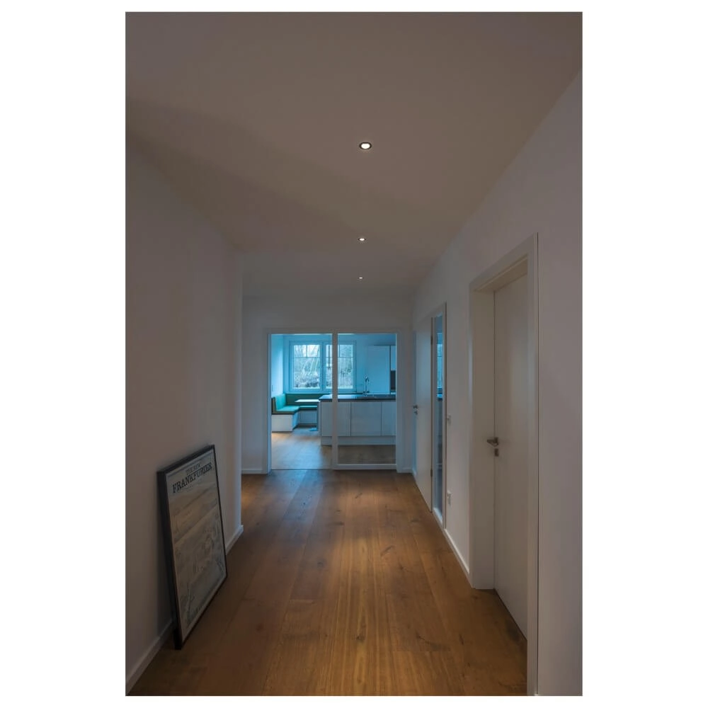 Spot LED encastrable Horn noir - approfondi - 3000K SLV 4024163228176