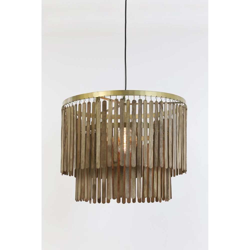 Lampe pendante de campagne Gularo Ø 60cm Light & Living 8717807610951