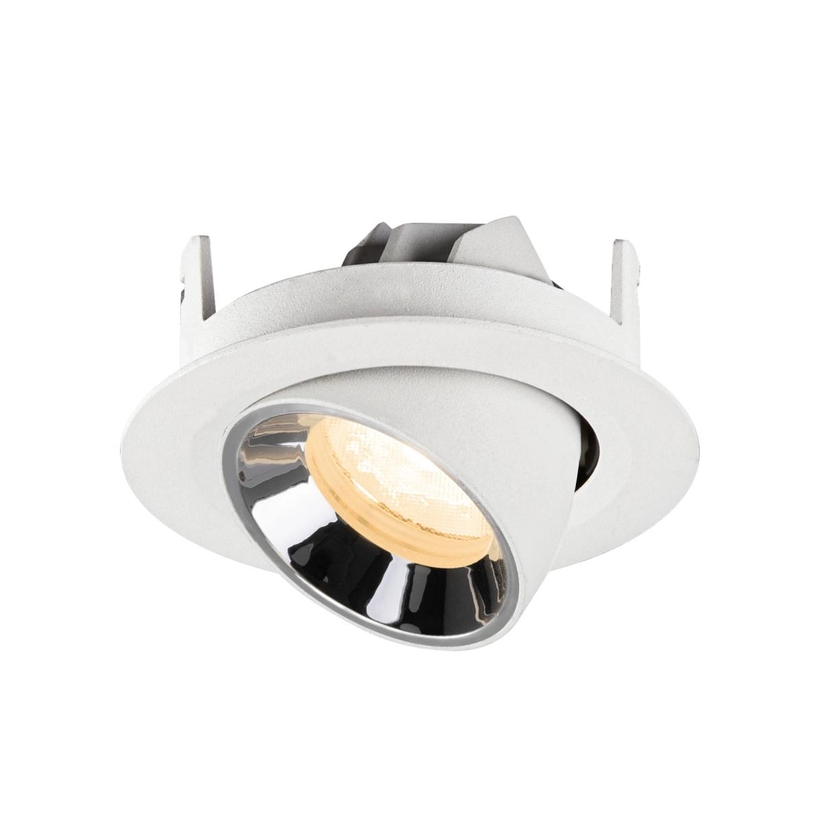 Spot encastré Numinos Gimble XS blanc/chrome 2700K - 40 deg SLV 4024163307147