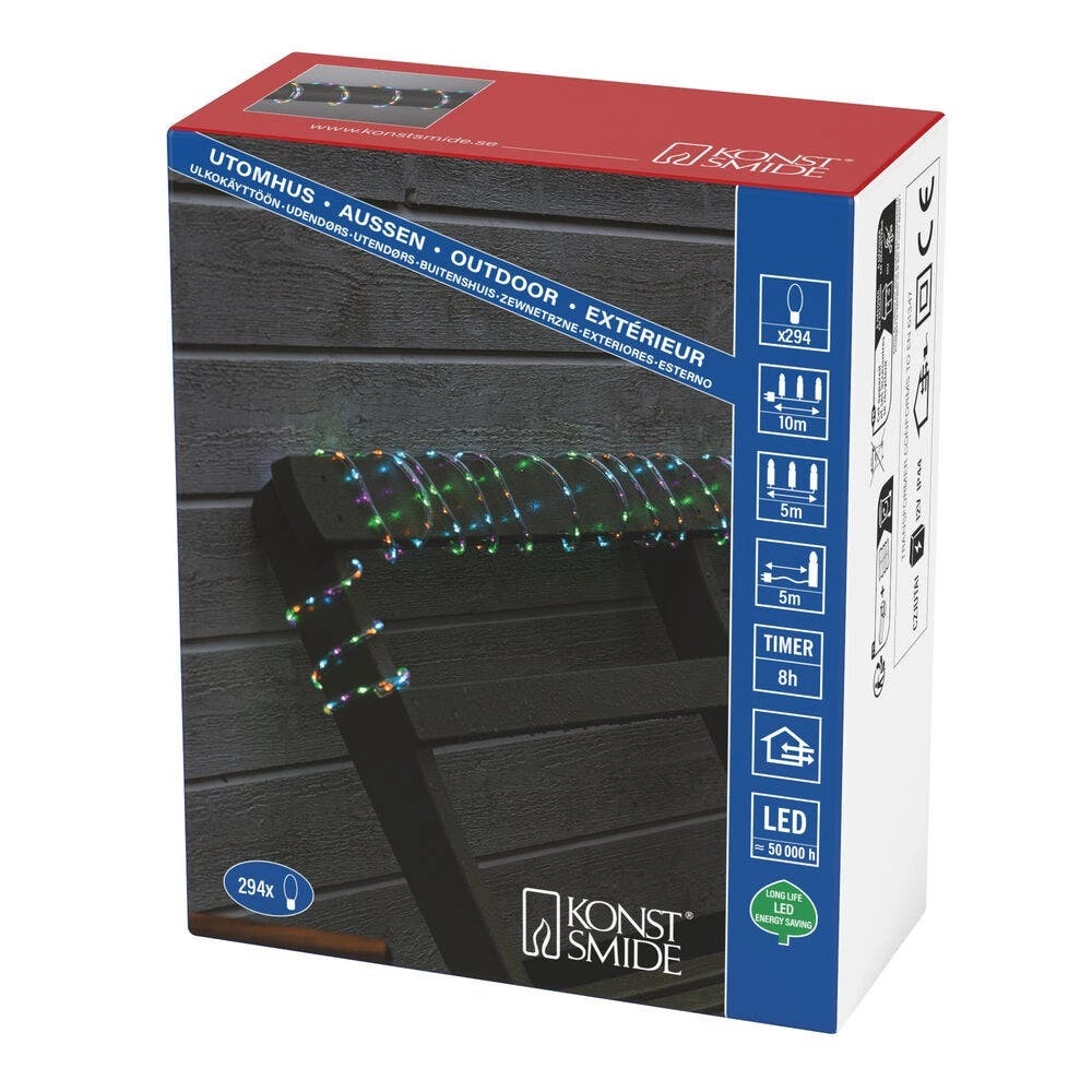 Chaîne légère Mini Rope 5 mètres - multicolores