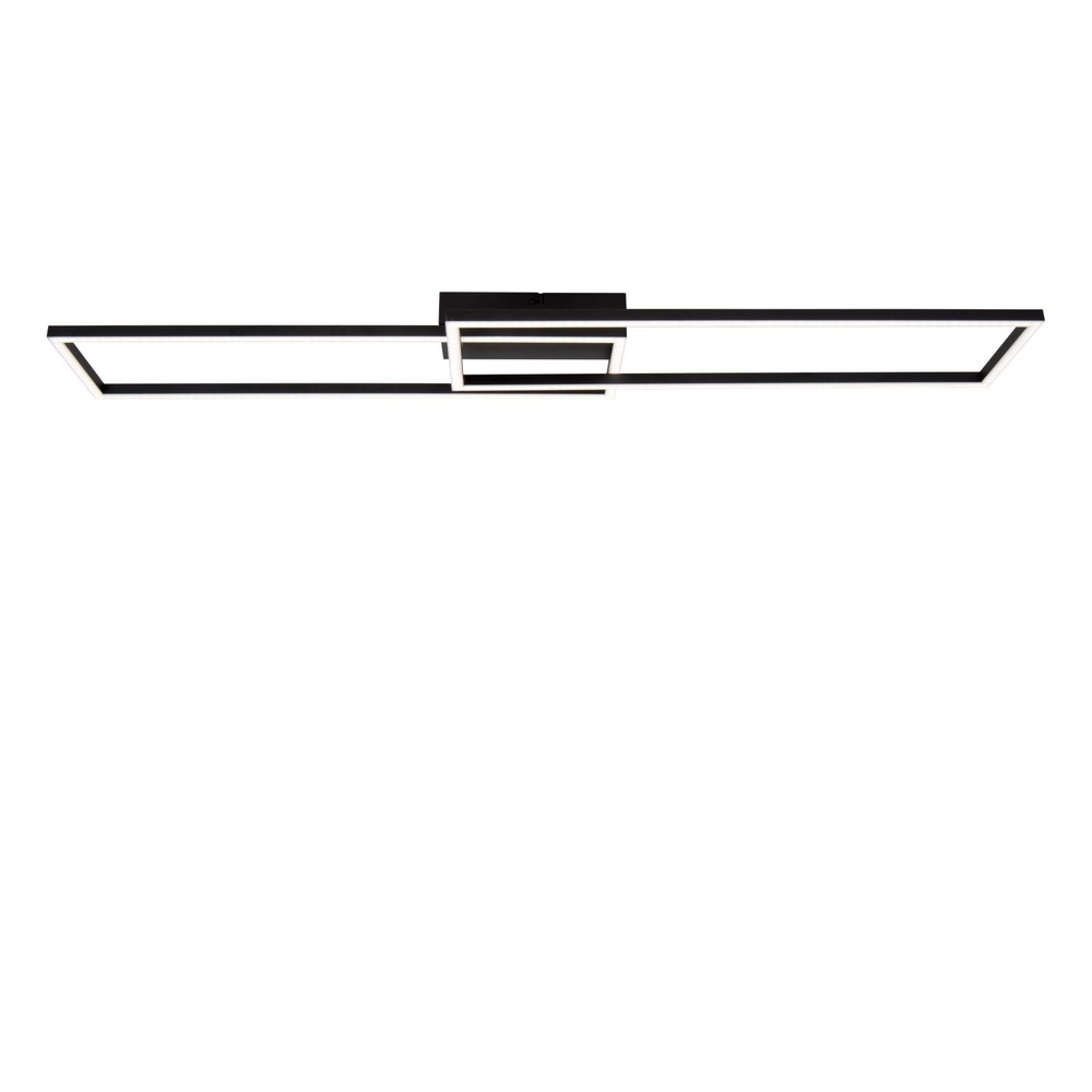 Lampe de plafond à design Arianne Noir allongé Lucide 5411212530905