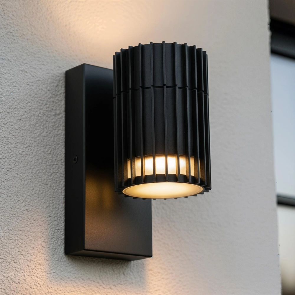Lampe murale noire Timbala Single Lucide 5411212113900