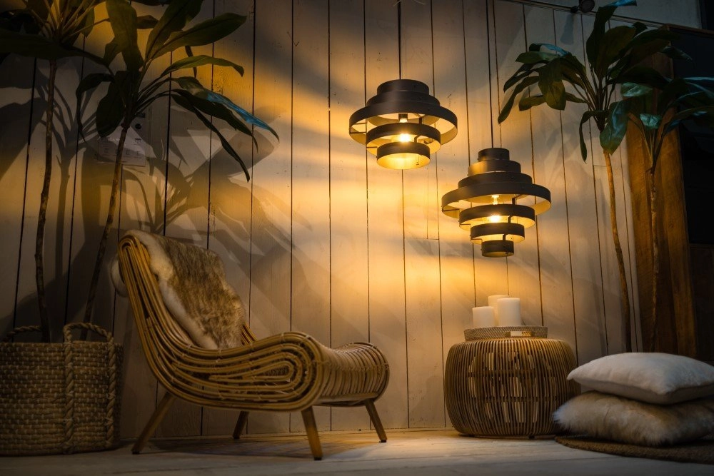 Lampe suspendue noire Blagoon Ø 50 cm ETH 8720195300779