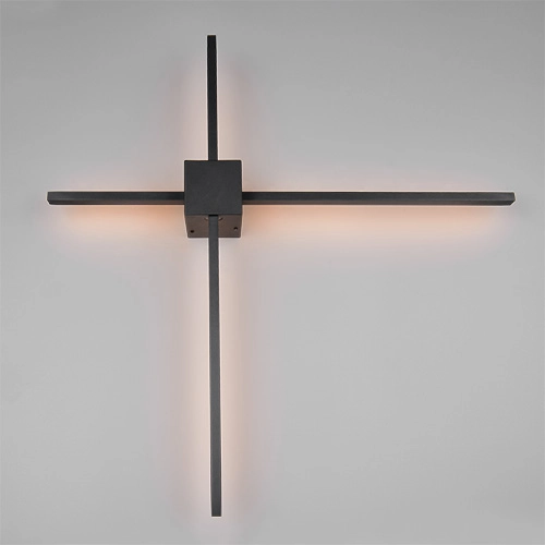 Lampe murale moderne Cassino noir 67,5 cm Trio 4017807683202