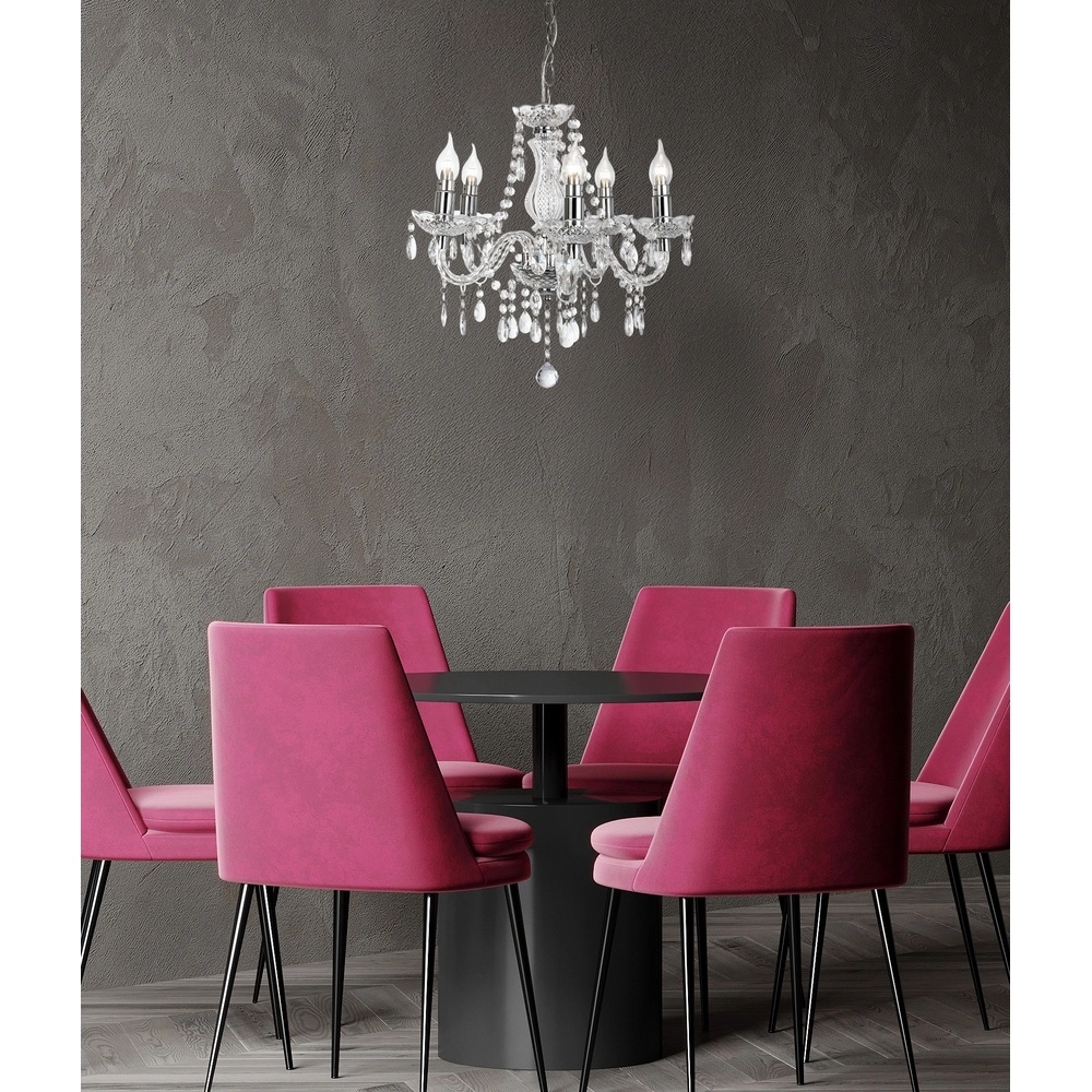 Chandelier Marie Ø 48 cm chromé Globo 4048194032397