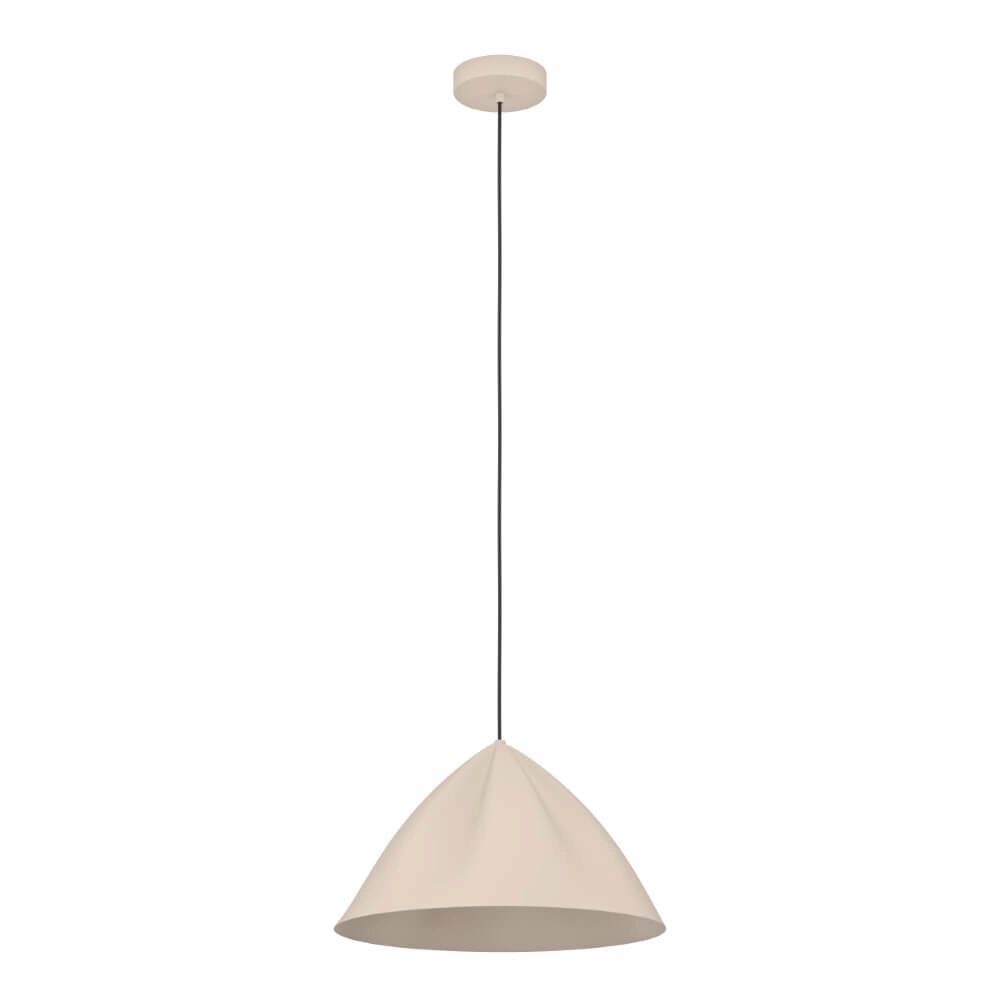 Lampe à suspension marron sable Podere Ø 42,5 cm Eglo 9008606274079