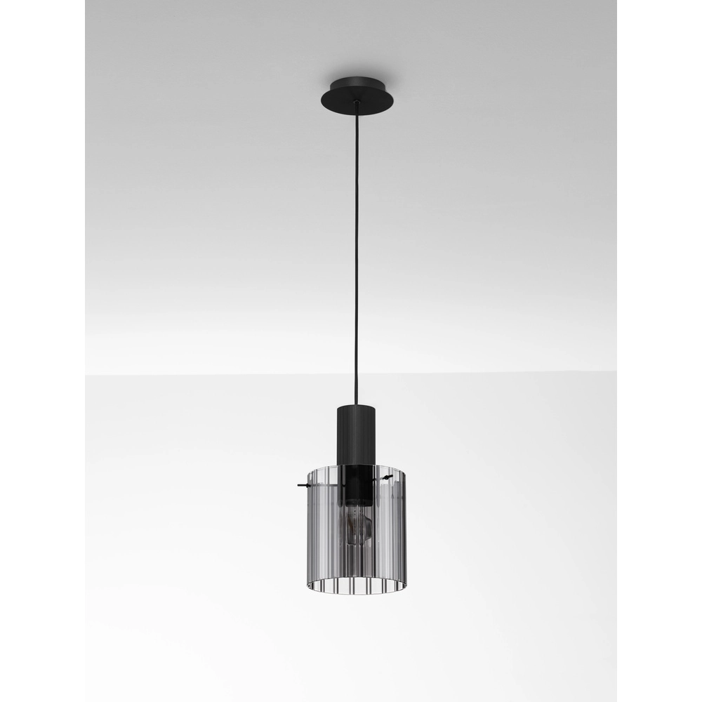 Suspension design Mirbi 1 lumière noire Lyora 5212017468420