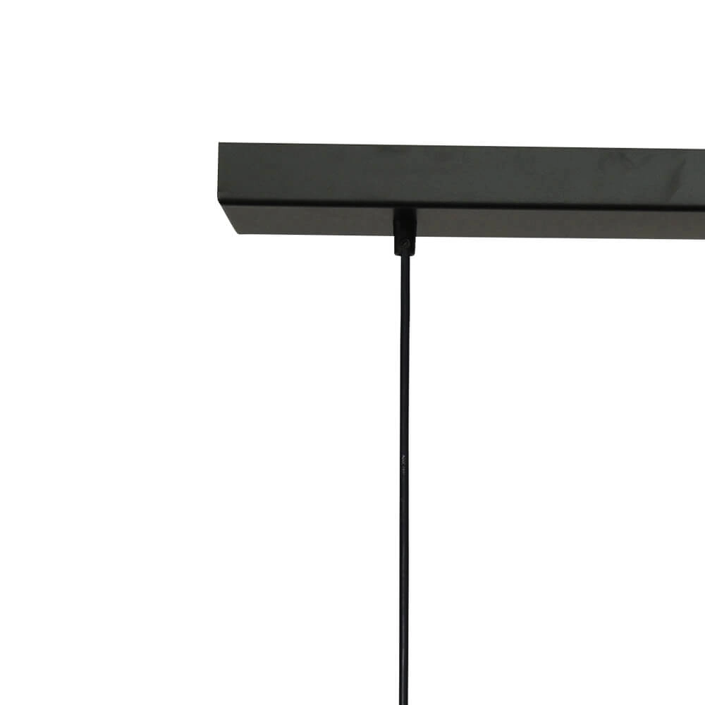 Lampe à suspension en verre Lava 3x verre doré Ø 24cm Masterlight 8718121286051