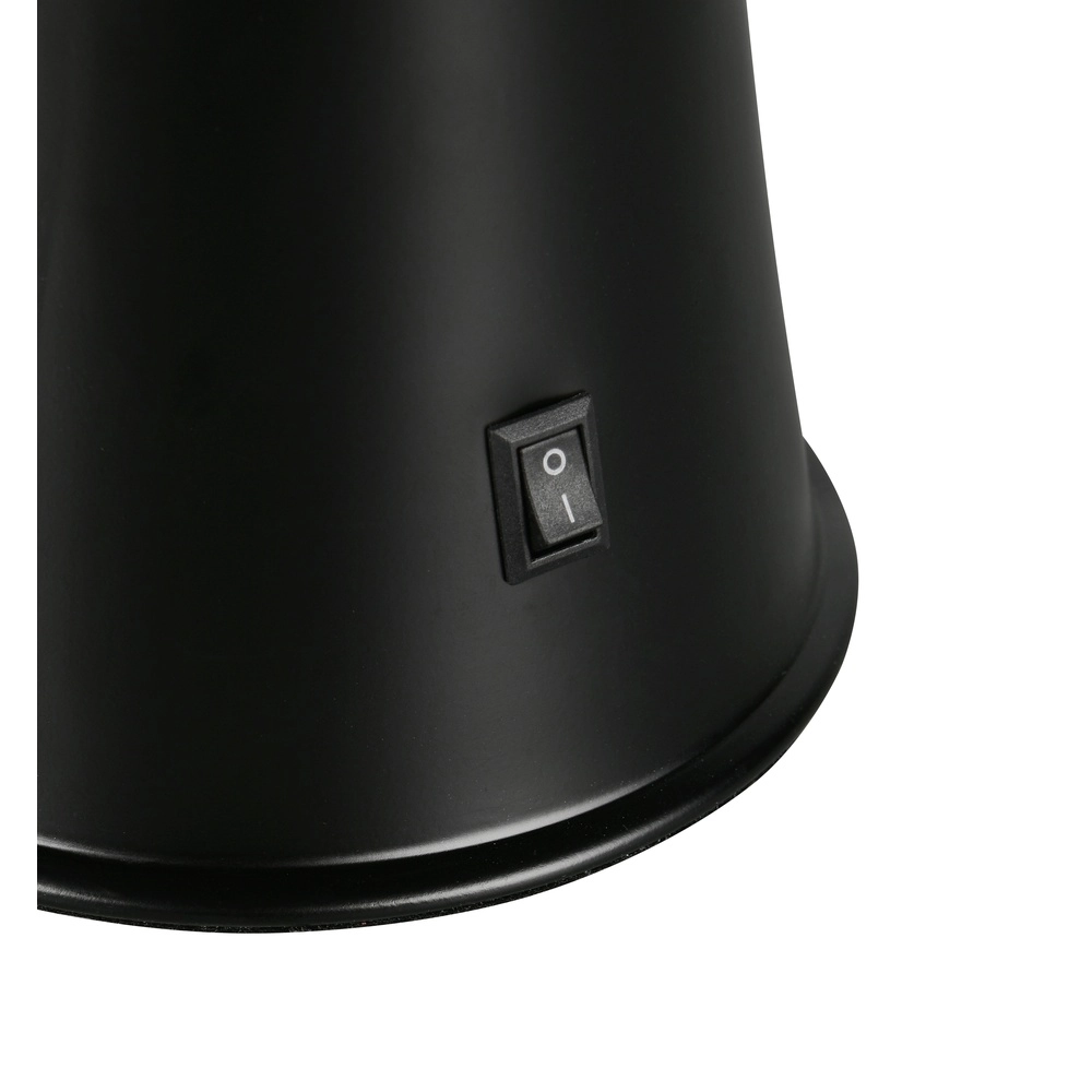 Lampe à lave Etna noir avec rouge Trio 4017807668506