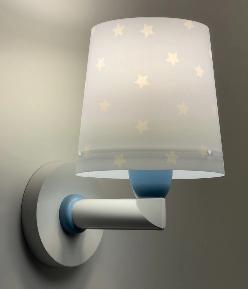 Applique chambre d'enfant Star Light bleu doux Dalber 8420406001487