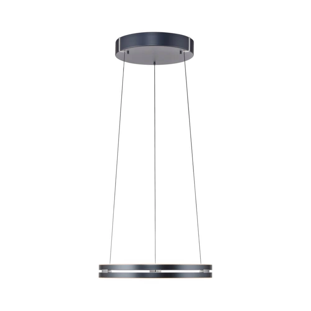 Lampe suspendue élégante Pure E-Loop gris Lampe suspendue élégante Pure E-Loop gris