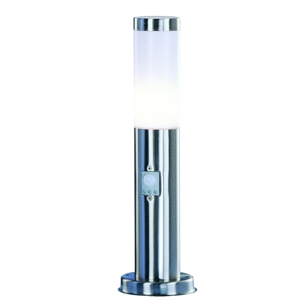 Lampe de jardin Boston Led Acier inoxydable avec blanc et capteur Globo 9007371311972