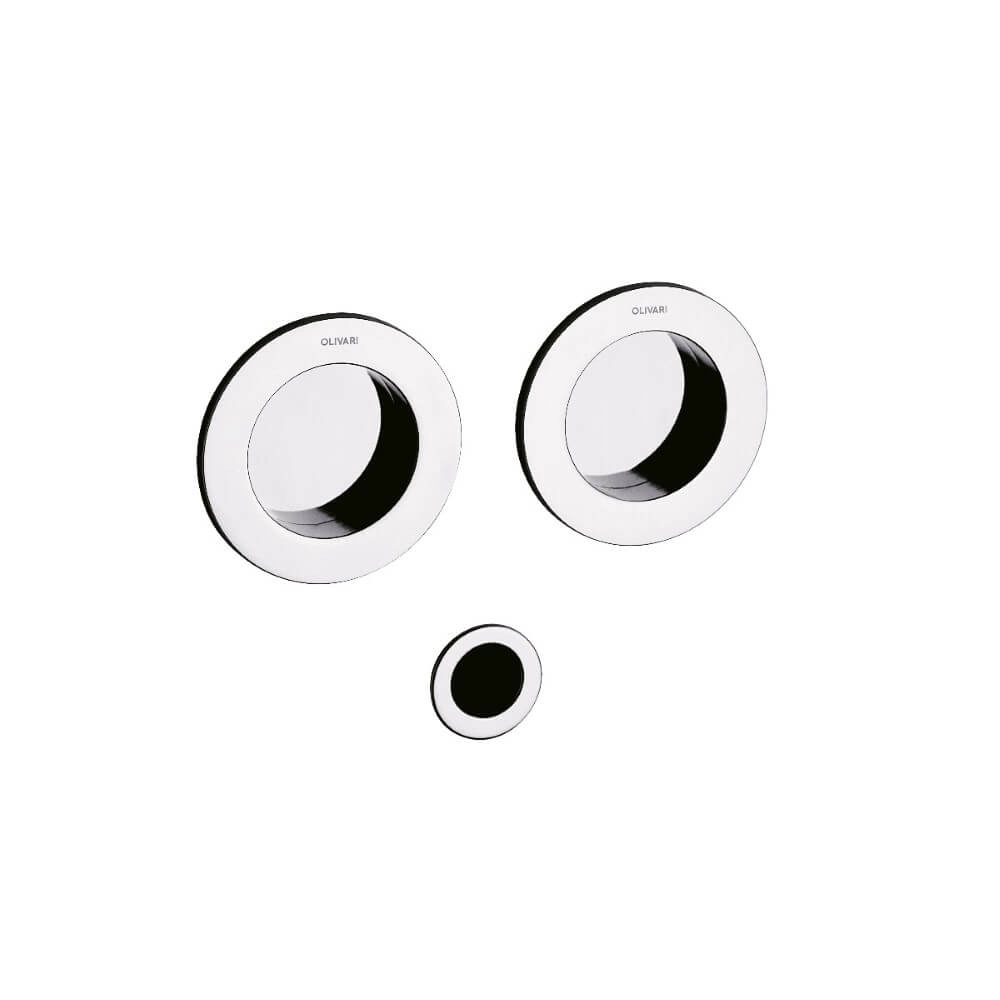 Poignée de porte coulissante Dante chrome