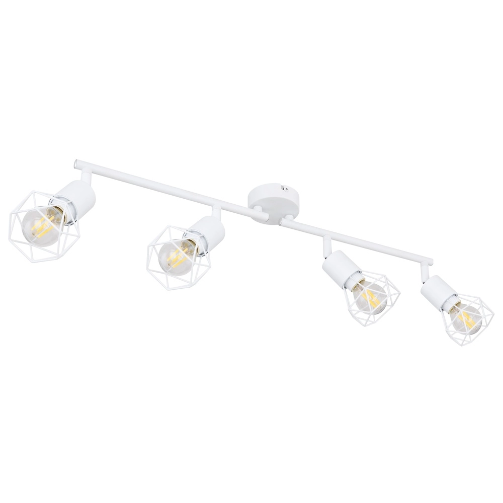 Lampe de plafond Xara I Blanc à 4 lumières Globo 9007371406999