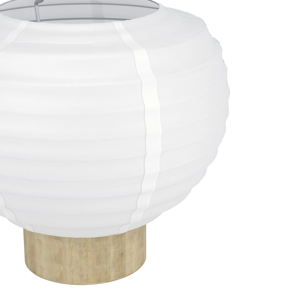 Lampe de table Summerhill Ø 23cm - papier de voyage Eglo 9002759440671
