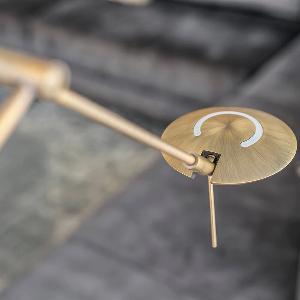 Lampe de lecture Zodiac LED laiton Steinhauer 8712746127263