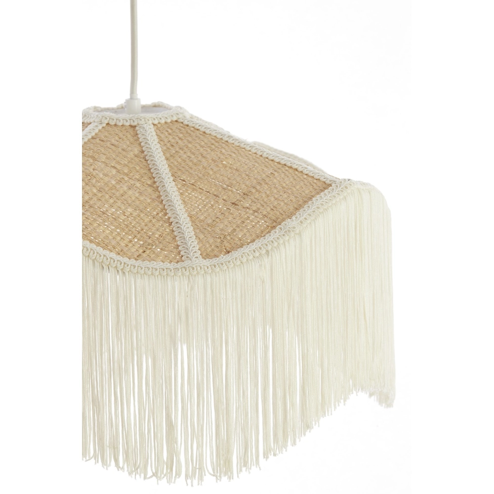 Lampe suspendue Tiffany blanc Ø 50cm Light & Living 8717807831752