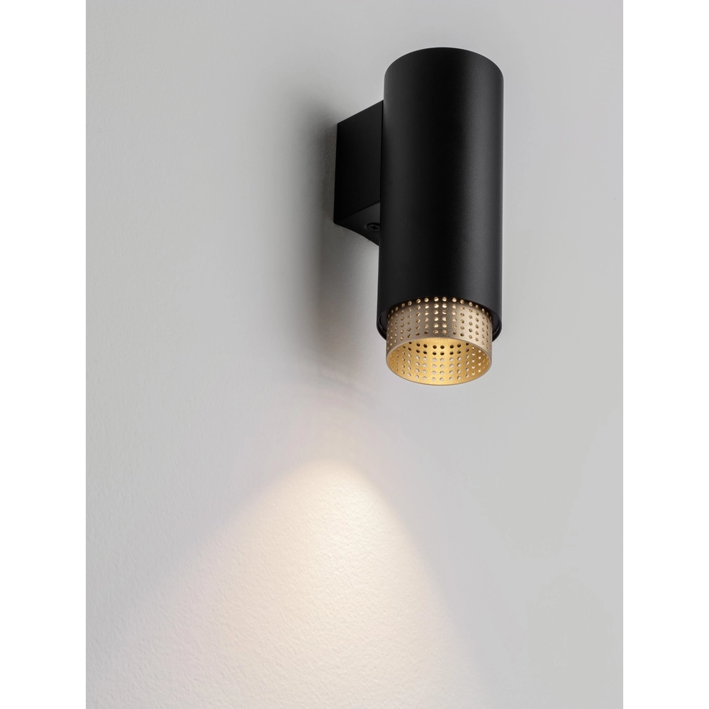 Spot mural Nessi noir avec or Lyora 5212017475169